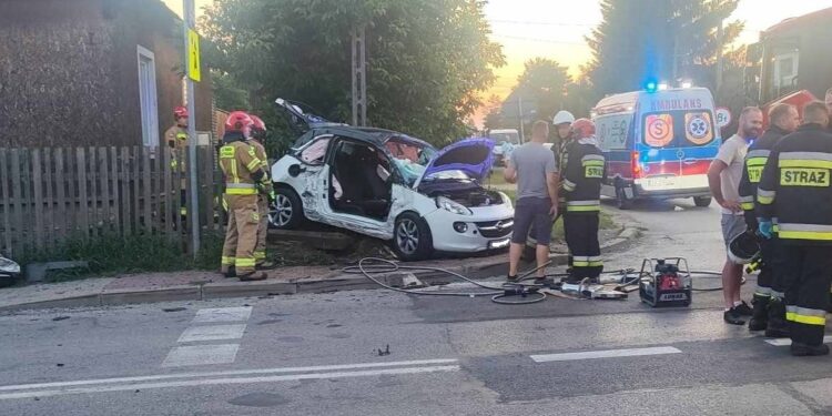 Uwaga wypadek! Są ranni