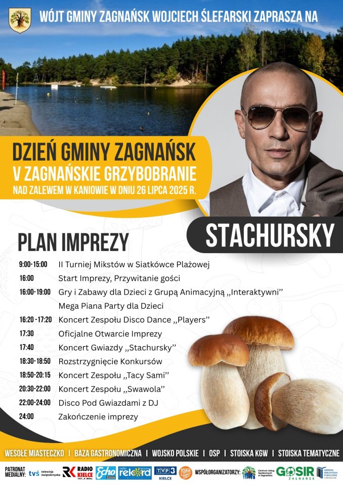 Dzień Gminy Zagnańsk i V Zagnańskie Grzybobranie - Radio Kielce