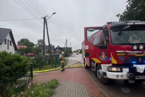 28.07.2025. Węgleszyn. Skutki ulew / Fot. Jowita Plech - Radio Kielce