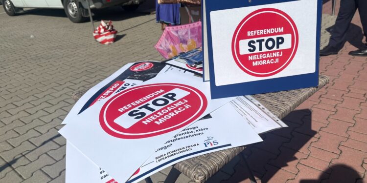 PiS chce referendum w sprawie nielegalnej migracji