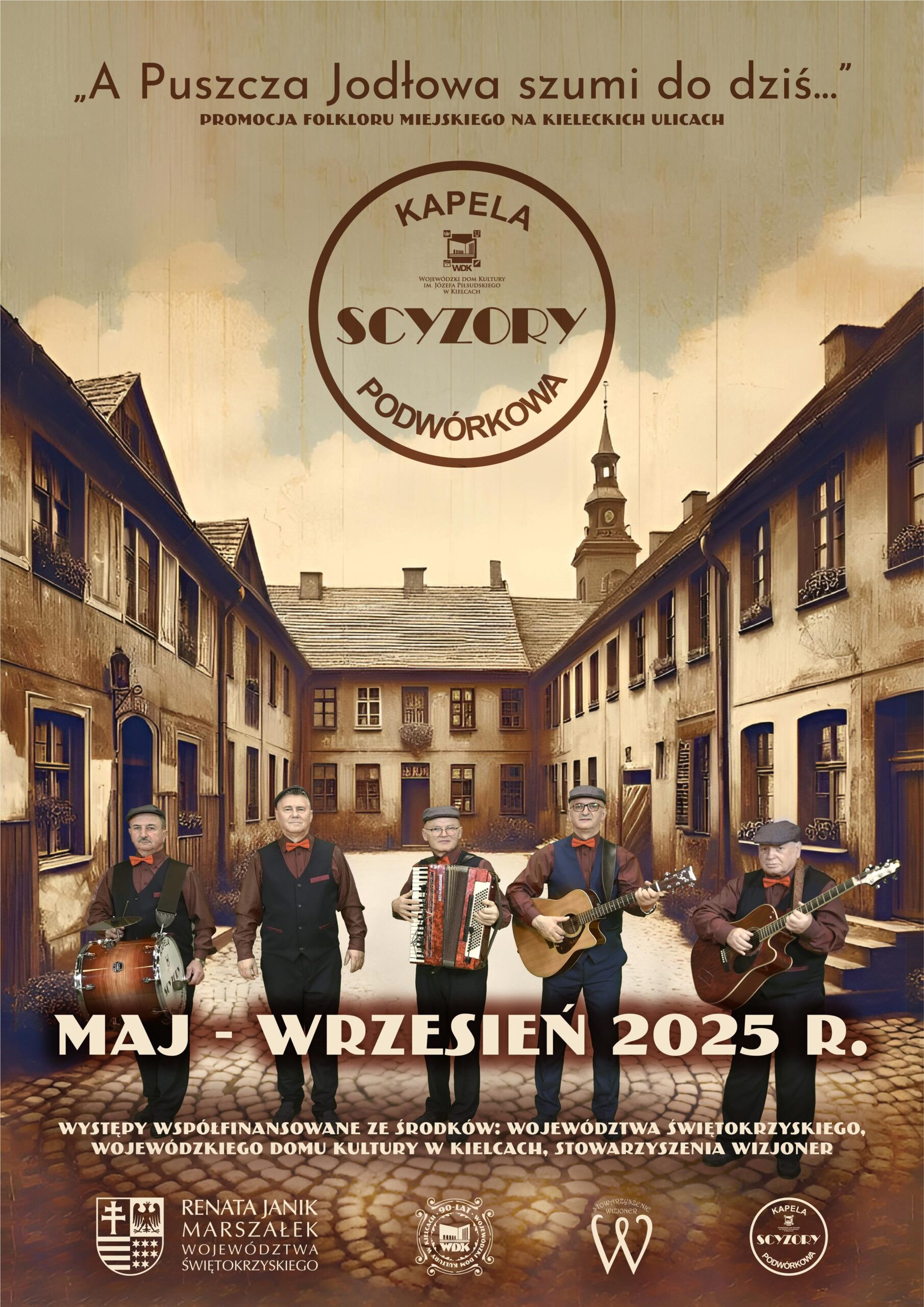Kapela Podwórkowa SCYZORY – folklor miejski na ulicach Kielc - Radio Kielce