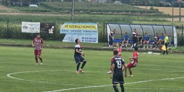 26.07.2025. Sparing: Sparta Kazmierza Wielka - Ceramika Opoczno / Fot. Maciej Makuła - Radio Kielce