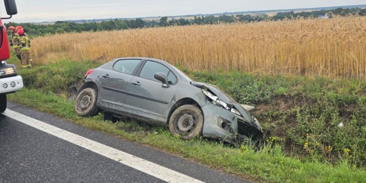 Wypadek w Wolicy. Jedna osoba poszkodowana
