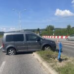 21.07.2025. Kielce. Wypadek ul. Krakowska / Fot. Dionizy Krawczyński - Radio Kielce