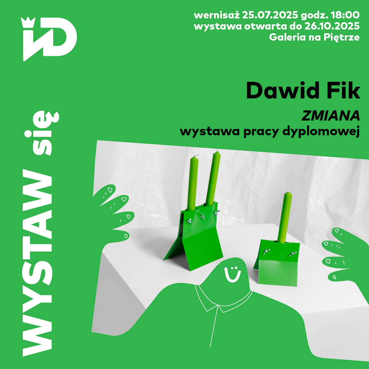 Wystaw się: Dawid Fik – Zmiana. Wystawa - Radio Kielce