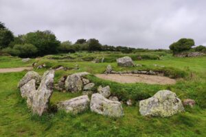 Ruiny Carn Euny / Fot. Danuta Rasała