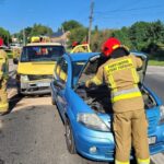 05.08.2025. Sandomierz. Wypadek / źródło: KP PSP Sandomierz