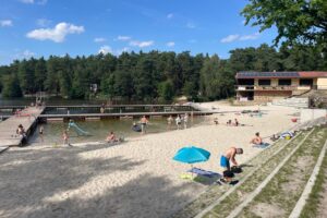 02.08.2025. Golejów. Kąpielisko / Fot. Grażyna Szlęzak - Radio Kielce