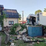 Zderzenie ciężarówki z osobówką w gminie Brody. Są poszkodowani