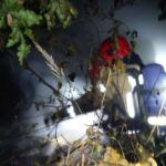 12.08.2025. Kielce. Ul. Wschodnia. Pożar altany ogrodowej / Fot. Straż Pożarna