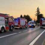 21.08.2025. Maruszów w powiecie opatowskim. Wypadek / Fot. Na Drodze Świętokrzyskie - Facebook