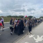 04.08.2025. Sandomierz. Pielgrzymka na Jasną Górę / Fot. Grażyna Szlęzak - Radio Kielce