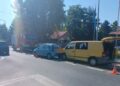 Zderzenie dwóch pojazdów w Sandomierzu. Ranna kobieta