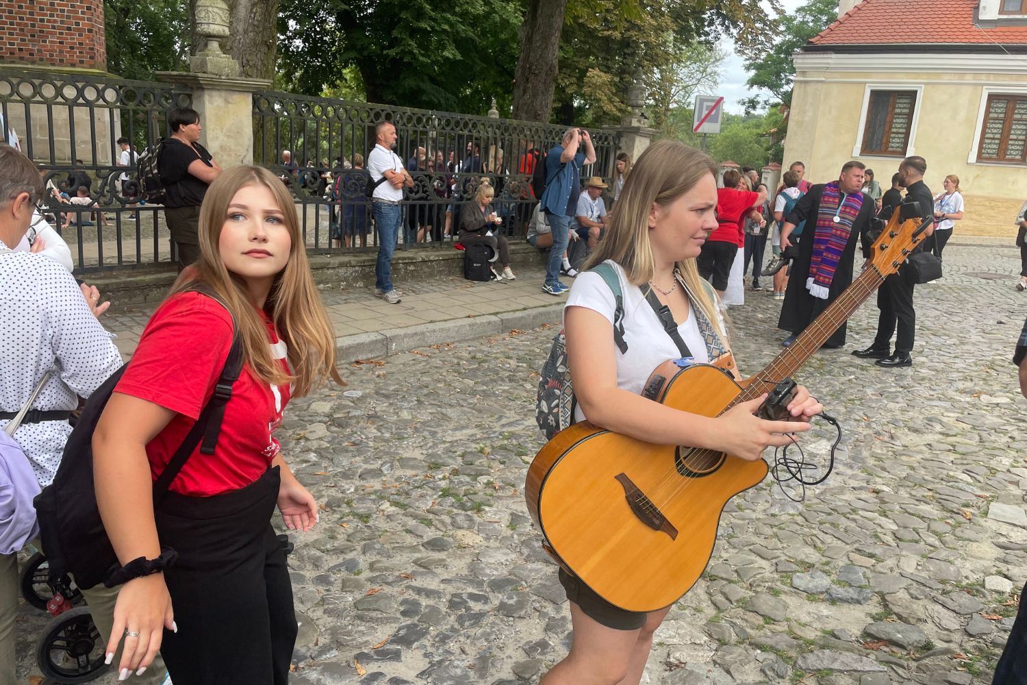 Przed nimi dziewięć dni wędrówki. Pielgrzymi z Sandomierza wyruszyli na Jasną Górę - Radio Kielce 04.08.2025. Sandomierz. Pielgrzymka na Jasną Górę / Fot. Grażyna Szlęzak - Radio Kielce