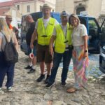 04.08.2025. Sandomierz. Pielgrzymka na Jasną Górę / Fot. Grażyna Szlęzak - Radio Kielce