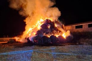 26.07.2025. Złota. Pożar / Fot. PSP Pińczów