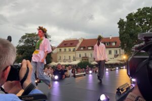 03.08.2025. Sandomierz. Nadwiślański Fashion Week / Fot. Grażyna Szlęzak - Radio Kielce