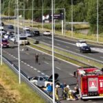 Wypadek w Suchedniowie. Lądował śmigłowiec LPR