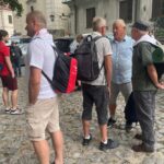 04.08.2025. Sandomierz. Pielgrzymka na Jasną Górę / Fot. Grażyna Szlęzak - Radio Kielce