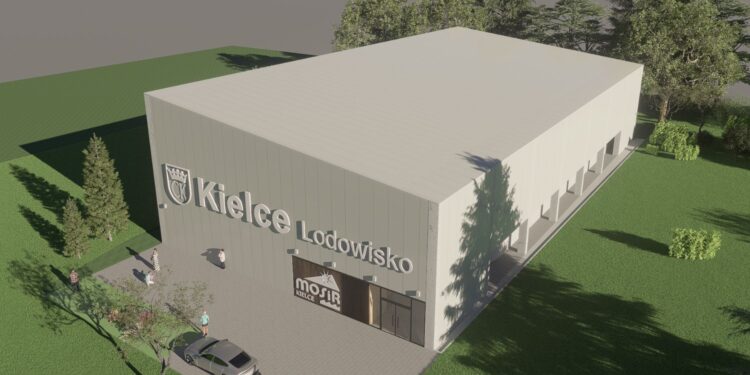 Wizualizacja hali przy ul. Szczecińskiej w Kielcach / Źródło: Urząd Miasta Kielce