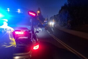 24.08.2025. Droga krajowa nr 74. Szewce w powiecie sandomierskim. Wypadek / Fot. policja