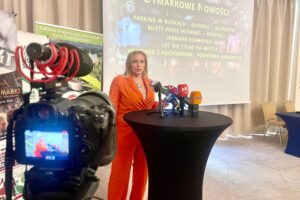 11.08.2025. Kielce. Hotel Binkowski. Konferencja prasowa zapowiadająca 57. Dymarki Świętokrzyskie w Nowej Słupi / Fot. Dorota Klusek - Radio Kielce
