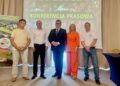 11.08.2025. Kielce. Hotel Binkowski. Konferencja prasowa zapowiadająca 57. Dymarki Świętokrzyskie w Nowej Słupi / Fot. Dorota Klusek - Radio Kielce