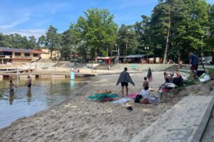02.08.2025. Golejów. Kąpielisko / Fot. Grażyna Szlęzak - Radio Kielce