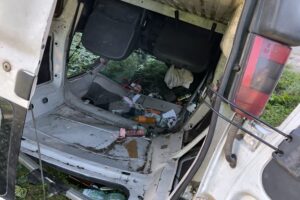 12.08.2025. Ożarów. Wypadek / Fot. policja