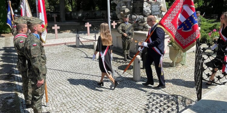 15.08.2025. Sandomierz. Obchody Święta Wojska Polskiego / Fot. Grażyna Szlęzak - Radio Kielce