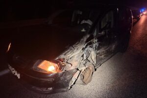 28.08.2025. Piaseczno. Wypadek / źródło: policja