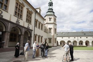 04.08.2025. Kielce. Konferencja dot. Świętokrzyskich Dni Muzyki Dawnej / Fot. Jarosław Kubalski - Radio Kielce