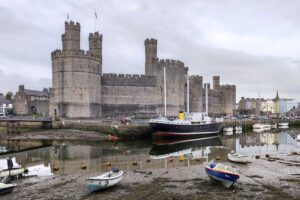 Zamek Caernarfon / Fot. Danuta Rasała