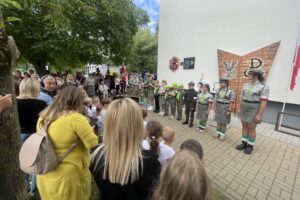 01.08.2025. Sandomierz. Uroczystości z okazji 81. rocznicy wybuchu Powstania Warszawskiego / Fot. Grażyna Szlęzak - Radio Kielce