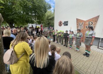 01.08.2025. Sandomierz. Uroczystości z okazji 81. rocznicy wybuchu Powstania Warszawskiego / Fot. Grażyna Szlęzak - Radio Kielce