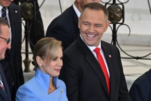 06.08.2025. Warszawa Uroczyste zaprzysiężenie prezydenta RP Karola Nawrockiego przed Zgromadzeniem Narodowym / Fot. PAP/Radek Pietruszka