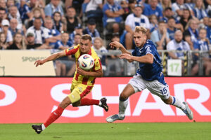 16.08.2025. Poznań. Mecz Lech Poznań - Korona Kielce / Fot. PAP/Jakub Kaczmarczyk