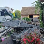11.08.2025. Młynek. Wypadek / źródło: PSP Starachowice