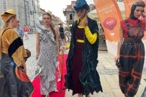 03.08.2025. Sandomierz. Nadwiślański Fashion Week / Fot. Grażyna Szlęzak - Radio Kielce