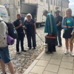 04.08.2025. Sandomierz. Pielgrzymka na Jasną Górę / Fot. Grażyna Szlęzak - Radio Kielce