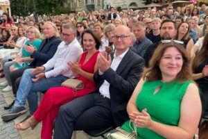03.08.2025. Sandomierz. Nadwiślański Fashion Week / Fot. Grażyna Szlęzak - Radio Kielce