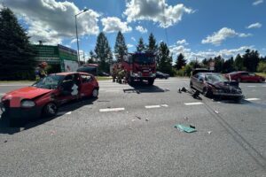 24.08.2025. Sandomierz. Wypadek / Fot. Policja