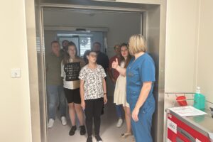 01.08.2025. Kielce. Wojewódzki Szpital Zespolony. Spotkanie z cyklu „Dzień z położną” / Fot. Iwona Murawska-Bujnowicz - Radio Kielce