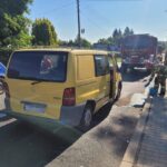 05.08.2025. Sandomierz. Wypadek / źródło: KP PSP Sandomierz