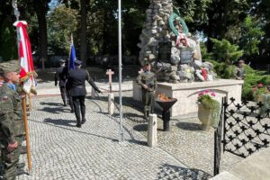 15.08.2025. Sandomierz. Obchody Święta Wojska Polskiego / Fot. Grażyna Szlęzak - Radio Kielce