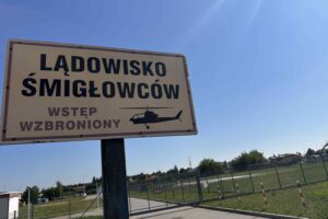 Sandomierz. Szpital Specjalistyczny im. Ducha Świętego. Lądowisko / Fot. Szpital Specjalistyczny w Sandomierzu