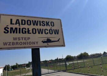 Sandomierz. Szpital Specjalistyczny im. Ducha Świętego. Lądowisko / Fot. Szpital Specjalistyczny w Sandomierzu