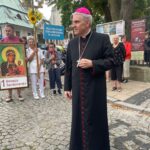 04.08.2025. Sandomierz. Pielgrzymka na Jasną Górę / Fot. Grażyna Szlęzak - Radio Kielce