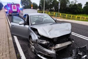 01.08.2025. Orzelec Mały. Wypadek / Fot. Policja