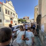 Sandomierz. Turyści / Fot. Grażyna Szlęzak - Radio Kielce